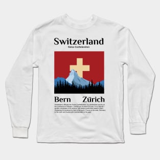 make a journey to Switzerland Long Sleeve T-Shirt